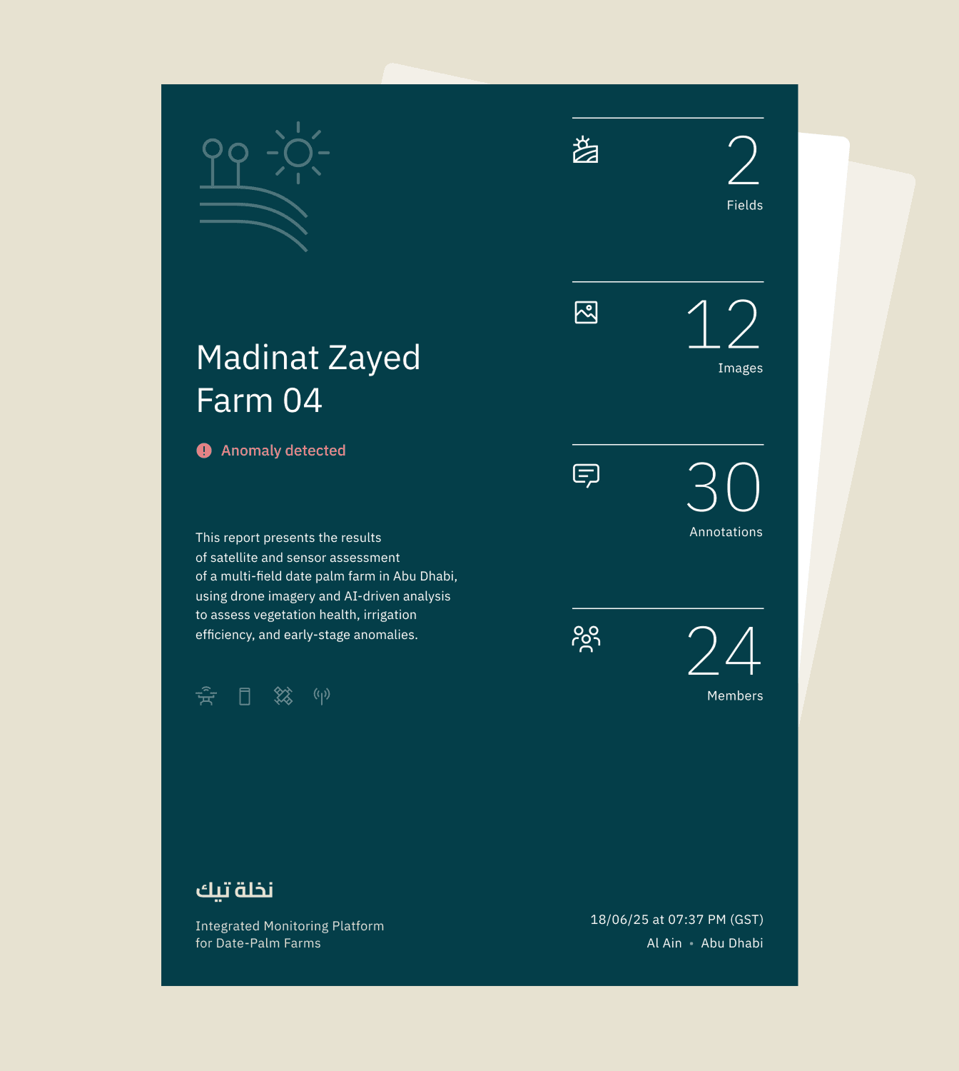 Farm Reporting Dashboard